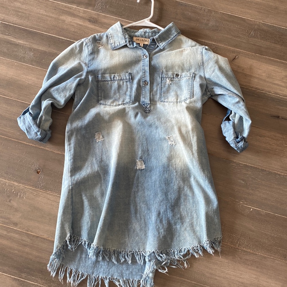 Denim dress